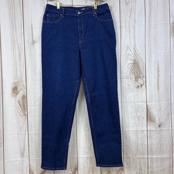 Levi's Denim - Vintage Women's Levi's 550 Jeans Relaxed Fit Tapered Leg Mom Jeans Size 14Mis L